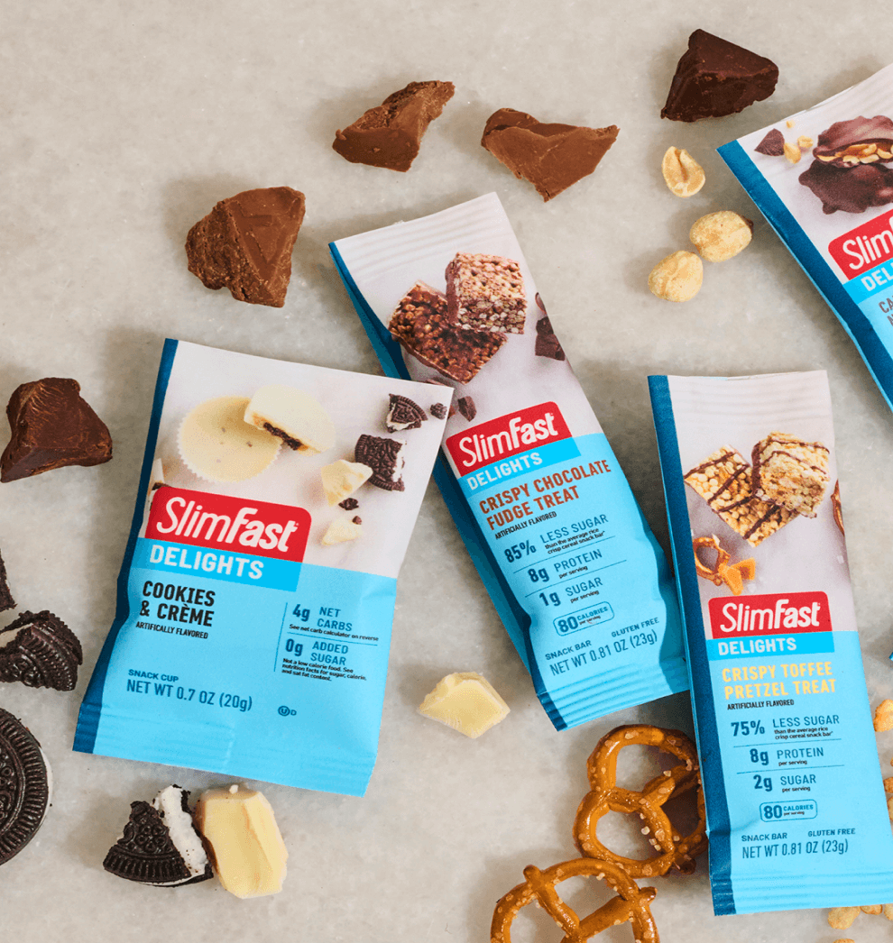 SlimFast delights bars